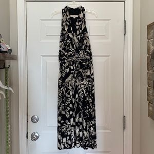 Evan Picone black/cream size 6 dress